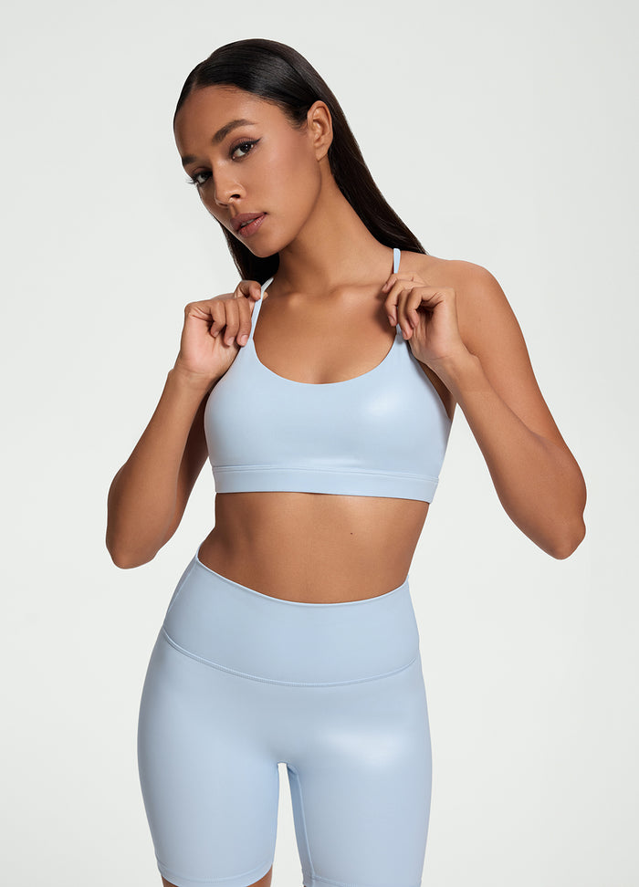 Top cruzado Lush Glow