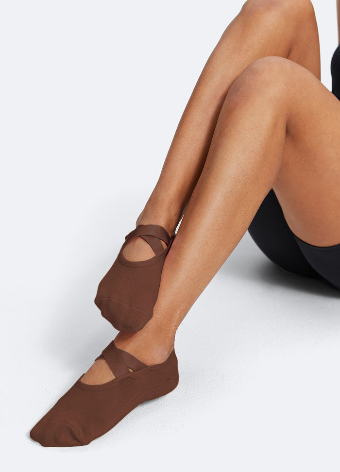 Meias de pilates com aderência | PACOTE COM 3 PARES