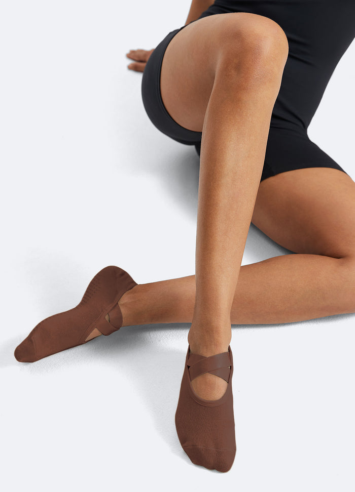 Meias de pilates com aderência | PACOTE COM 3 PARES