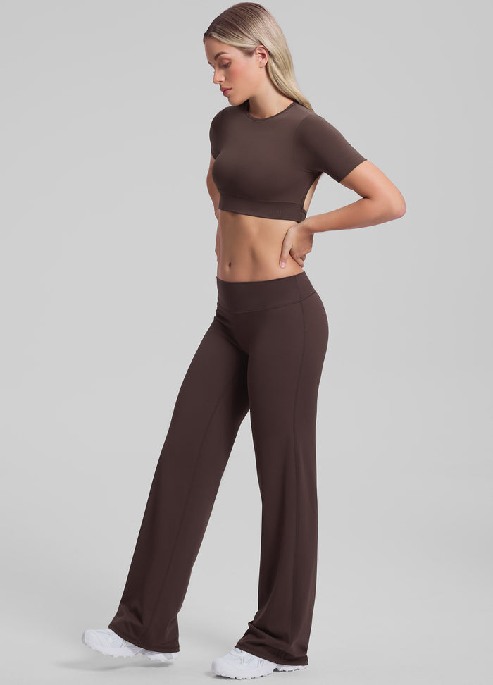 Straight Leg Flowy Stretchy Soft Sweat-Wicking Bottoms