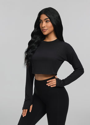 
                Cropped Long Sleeve
              