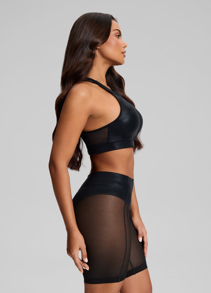 Top a Collo Alto Sculpt