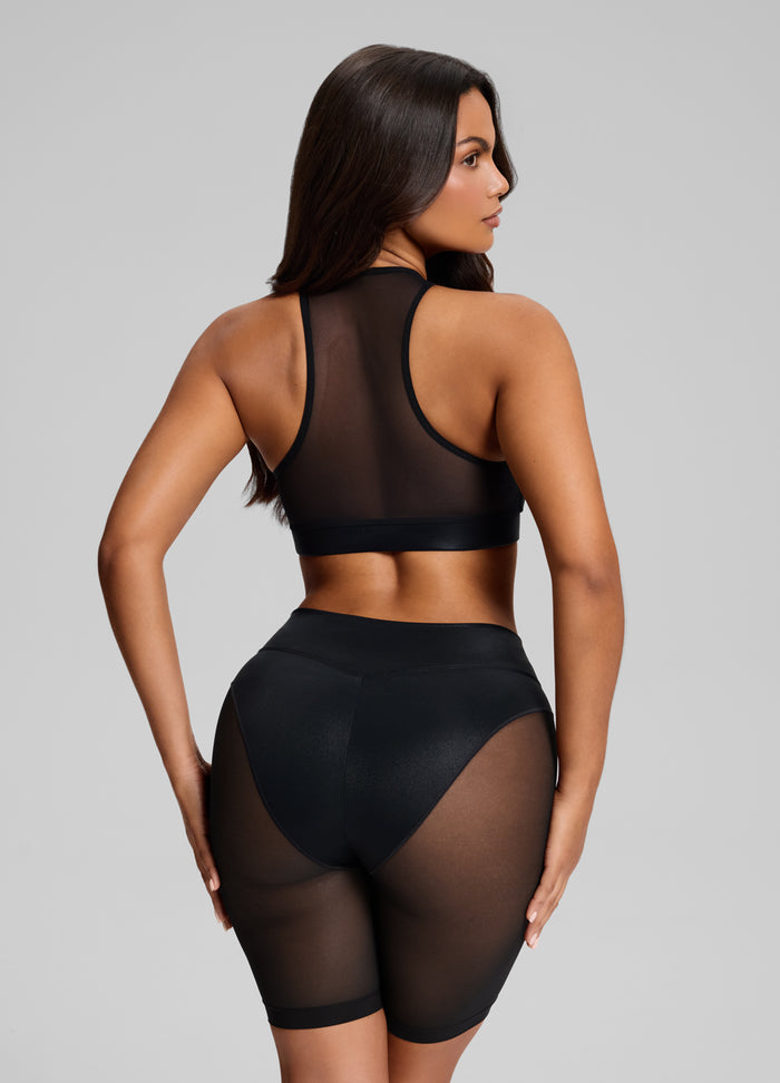 Top a Collo Alto Sculpt