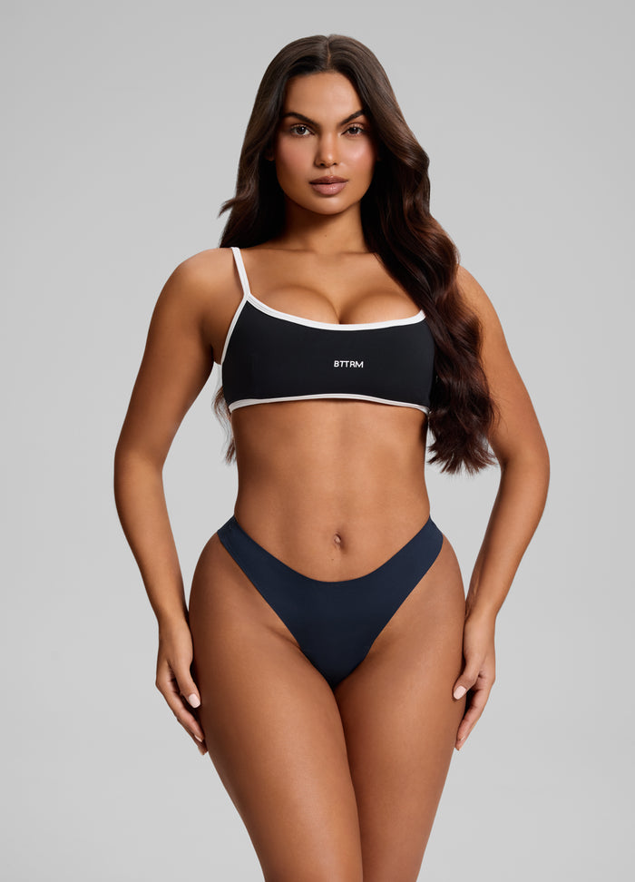 Calcinha Fio Dental de Cintura Média Sem Costura - Pacote com 3