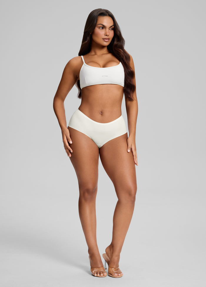Seamless Mid-Rise Boyshort