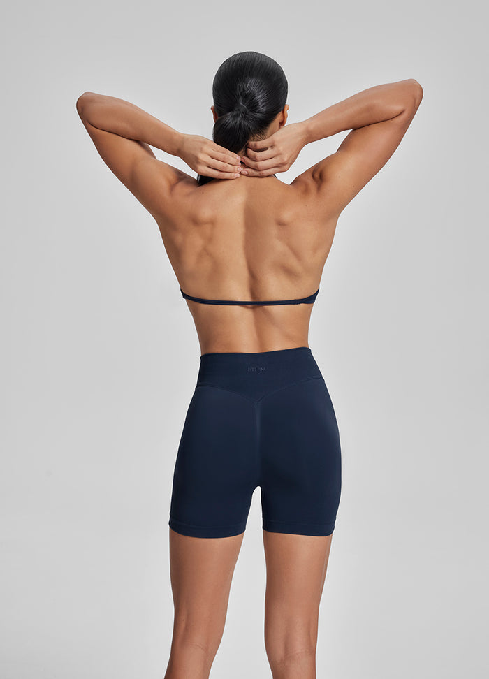 Ultrasculpt High Waisted Butt Lifting Tummy Control Shaping Training Shorts 4.5"