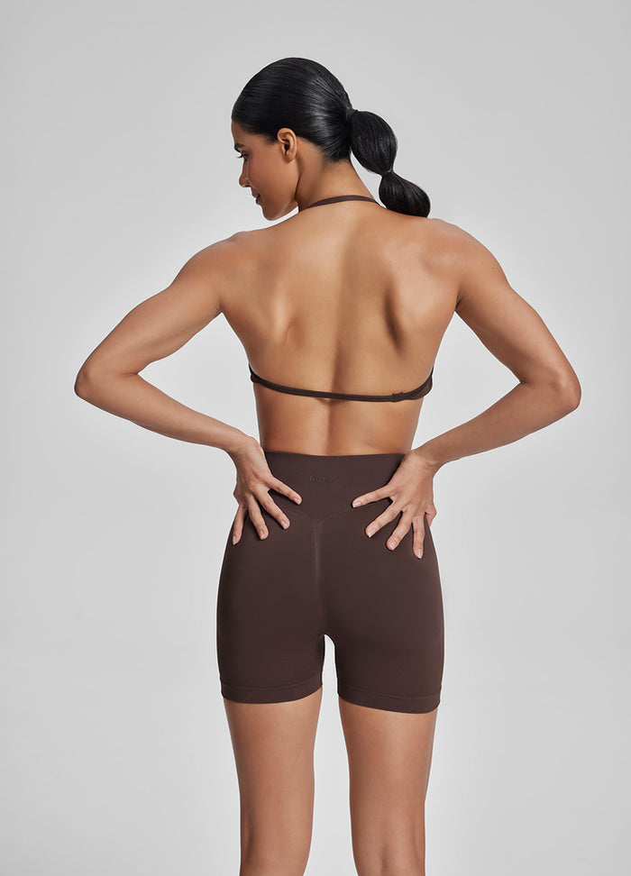 Ultrasculpt High Waisted Butt Lifting Tummy Control Shaping Training Shorts 4.5"