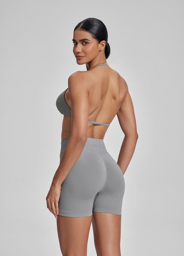 Ultrasculpt High Waisted Butt Lifting Tummy Control Shaping Training Shorts 4.5"