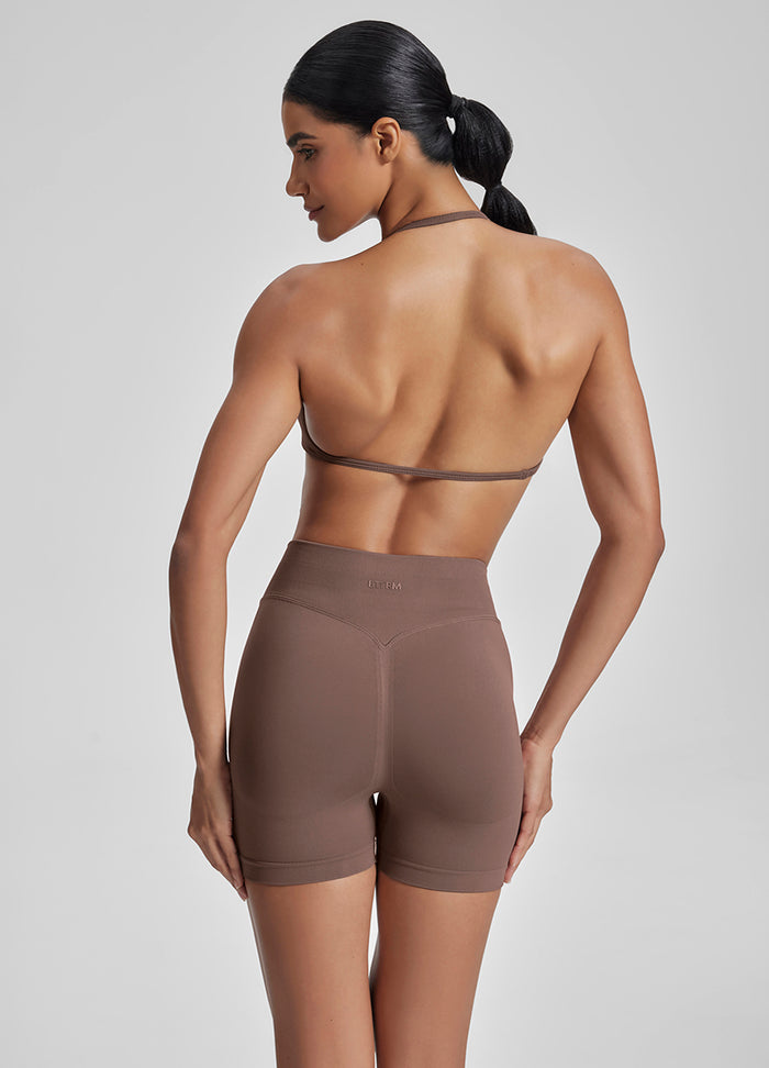 Ultrasculpt High Waisted Butt Lifting Tummy Control Shaping Training Shorts 4.5"