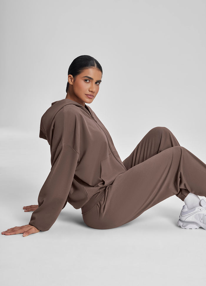 Slouchy Roomy Stretchy Waistband Cozy Joggers