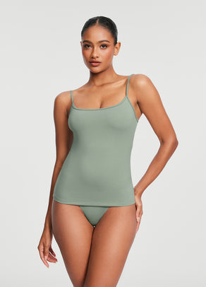 
                Thin Strap Tank Top
              