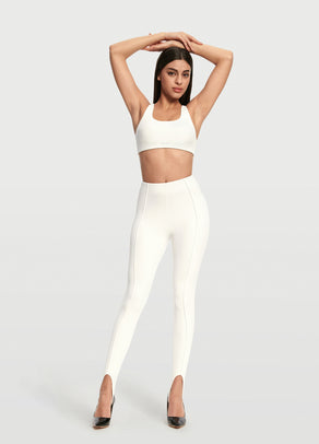 
                High-Rise Stirrup Leggings
              