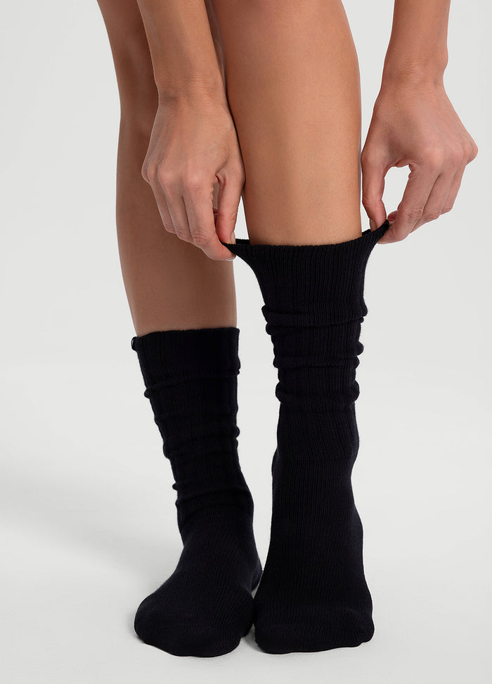 Unisex Cotton Slouch Socks