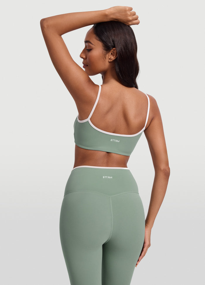 Contrast Scoop Top
