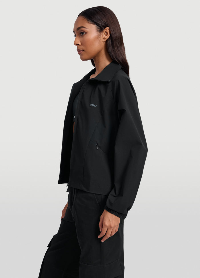 Funnel-Neck Jacket
