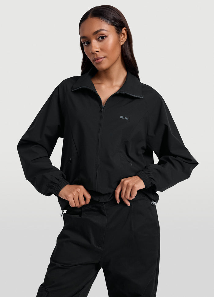 Funnel-Neck Jacket