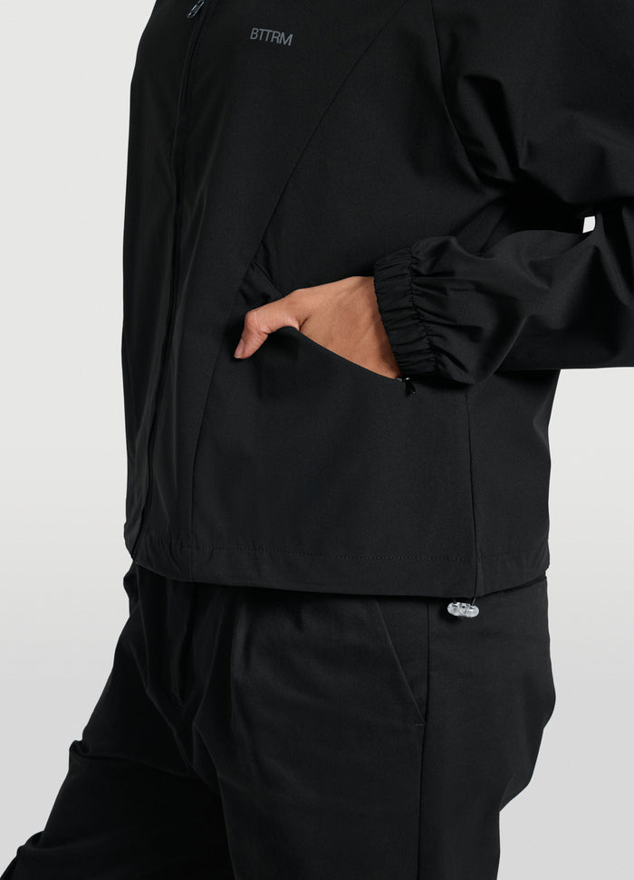 Funnel-Neck Jacket