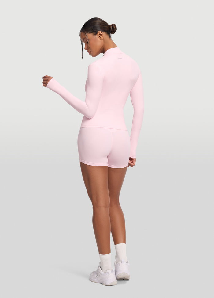 Sleek Zip-Up Long Sleeve Jacket