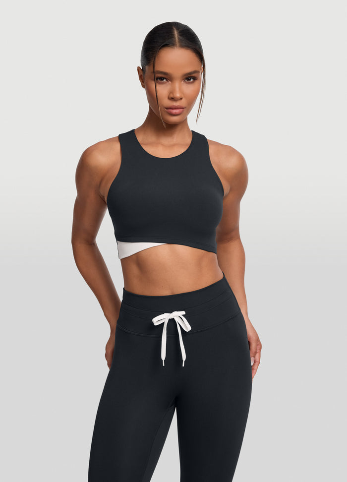 Two-Tone Crop Top