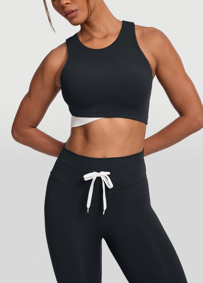 Two-Tone Crop Top