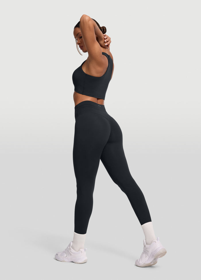 Sleek Drawstring Leggings