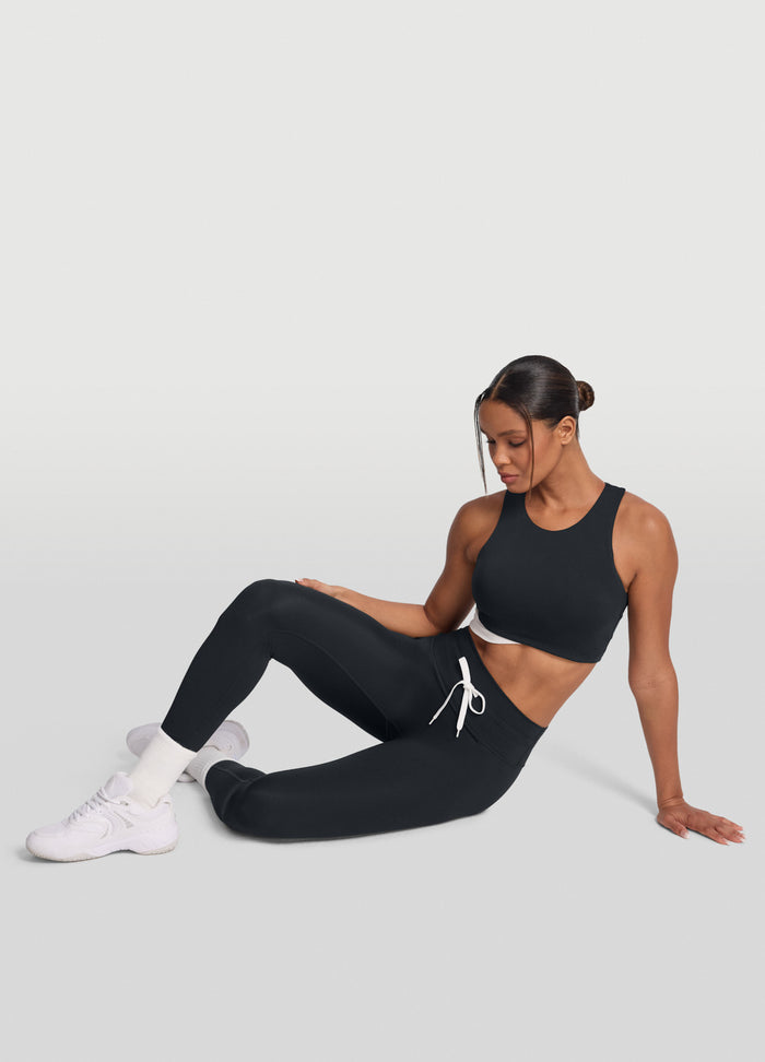 Sleek Drawstring Leggings