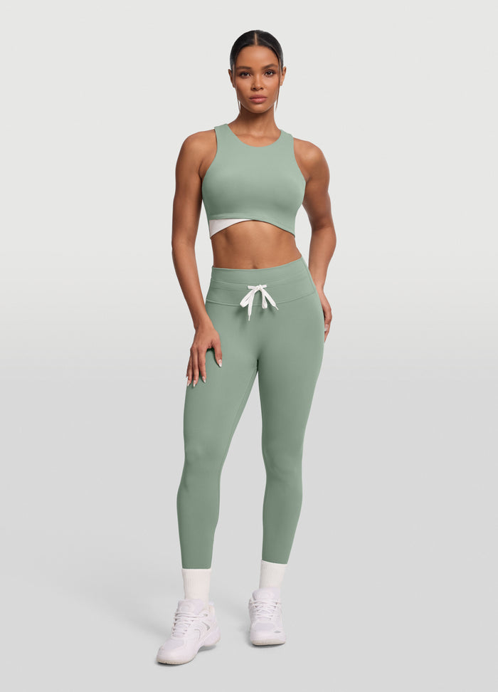 Two-Tone Crop Top