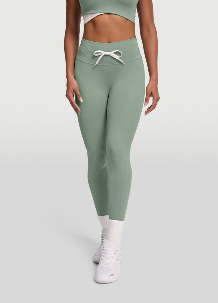 Sleek Drawstring Leggings
