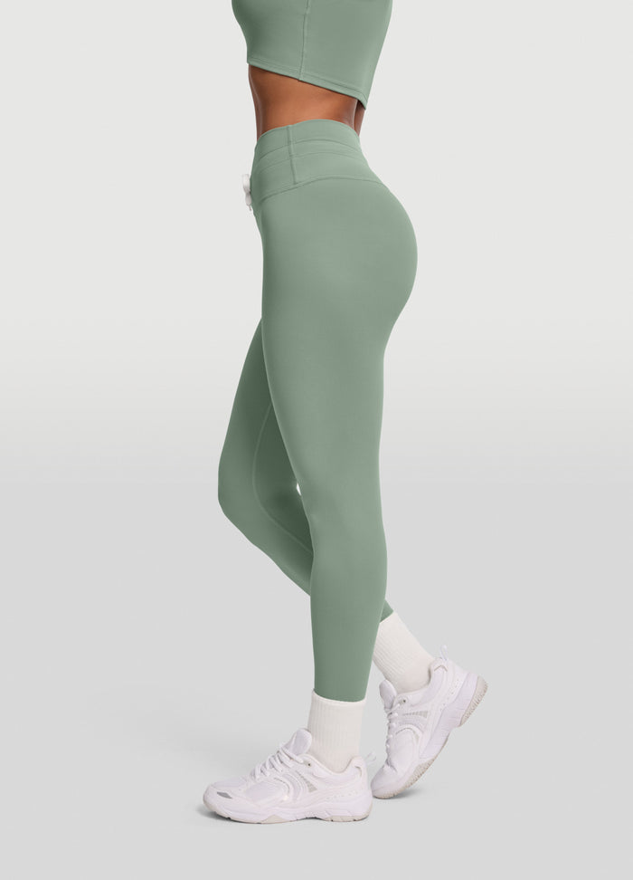 Sleek Drawstring Leggings