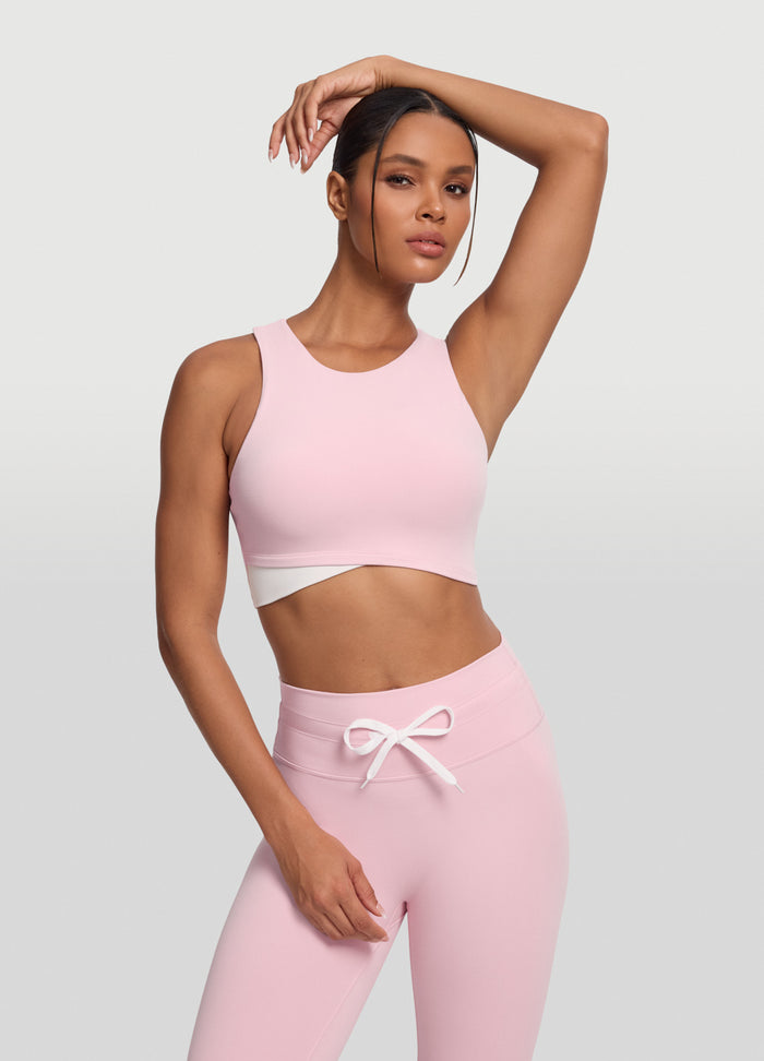 Two-Tone Crop Top