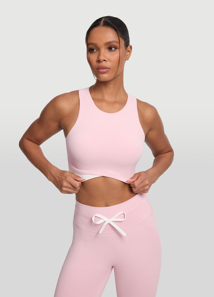 Two-Tone Crop Top