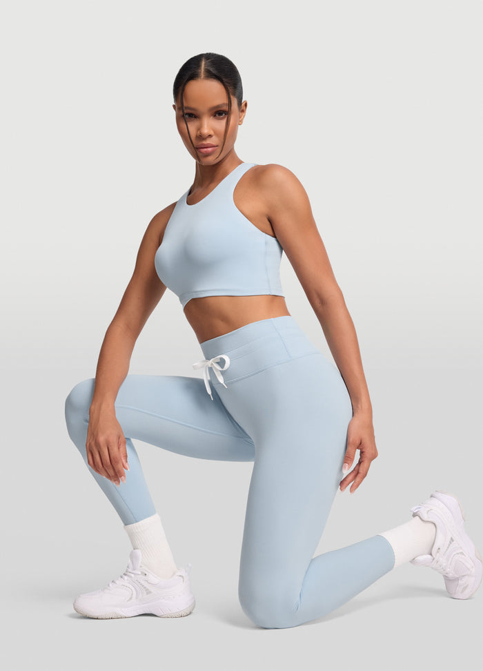 Sleek Drawstring Leggings