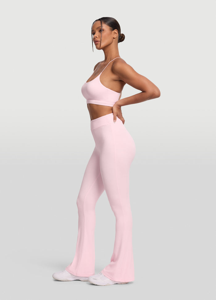 High-Waisted Flared Leggings