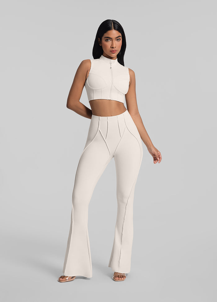 Longline Flare Leggings