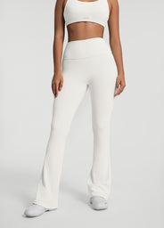 Ruched Flared Leggings