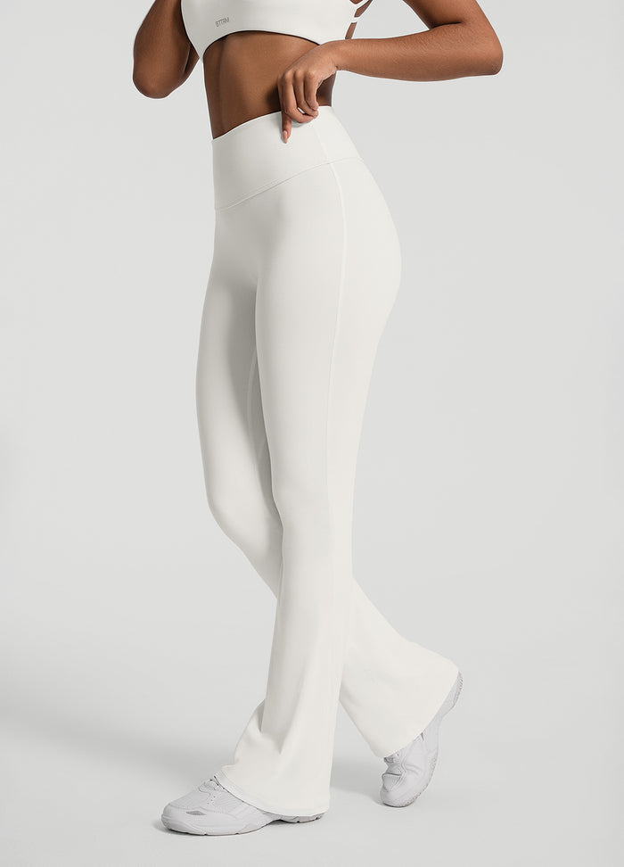 Ruched Flared Leggings