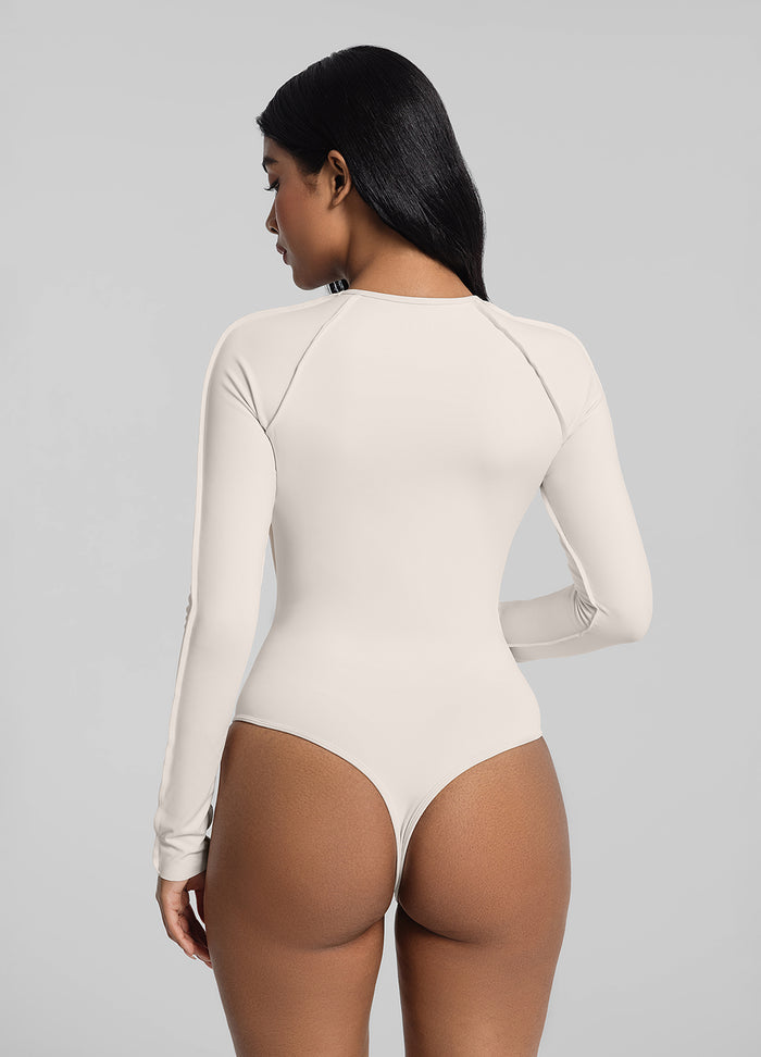 V-Panel Mesh Bodysuit