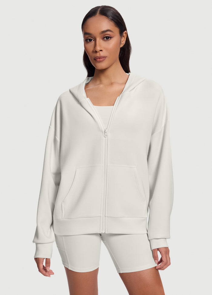 Oversized Zip-Up Hoodie