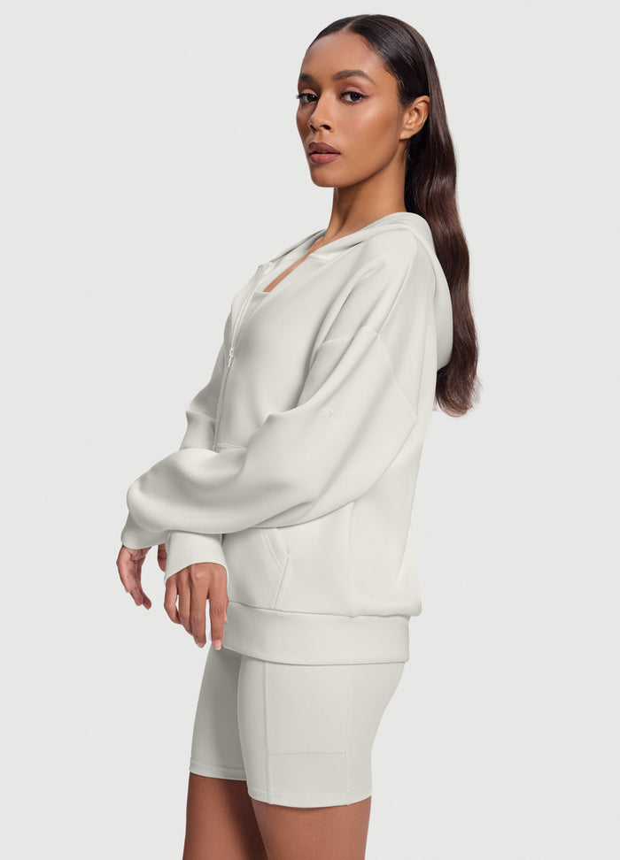 Oversized Zip-Up Hoodie
