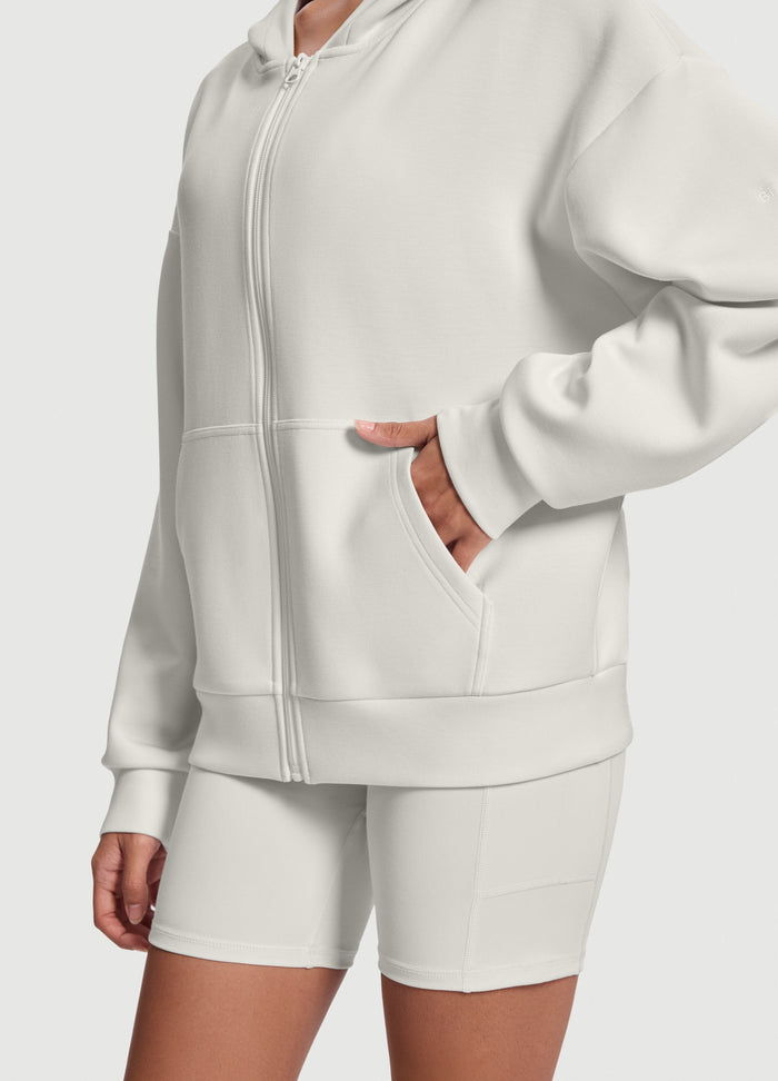 Oversized Zip-Up Hoodie