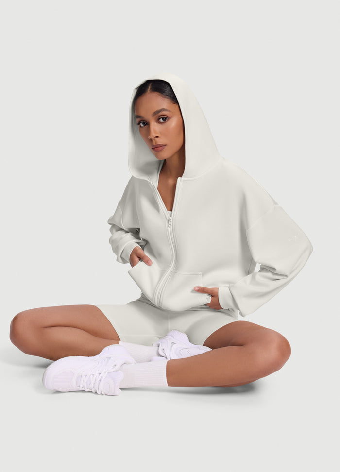 Oversized Zip-Up Hoodie