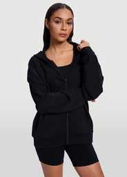 Oversized Zip-Up Hoodie