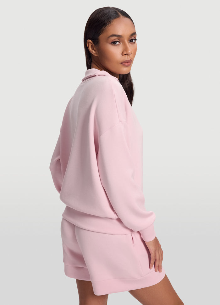 Half-Zip Long Sleeve Sweatshirt