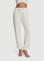 Soft Straight-Leg Sweatpants