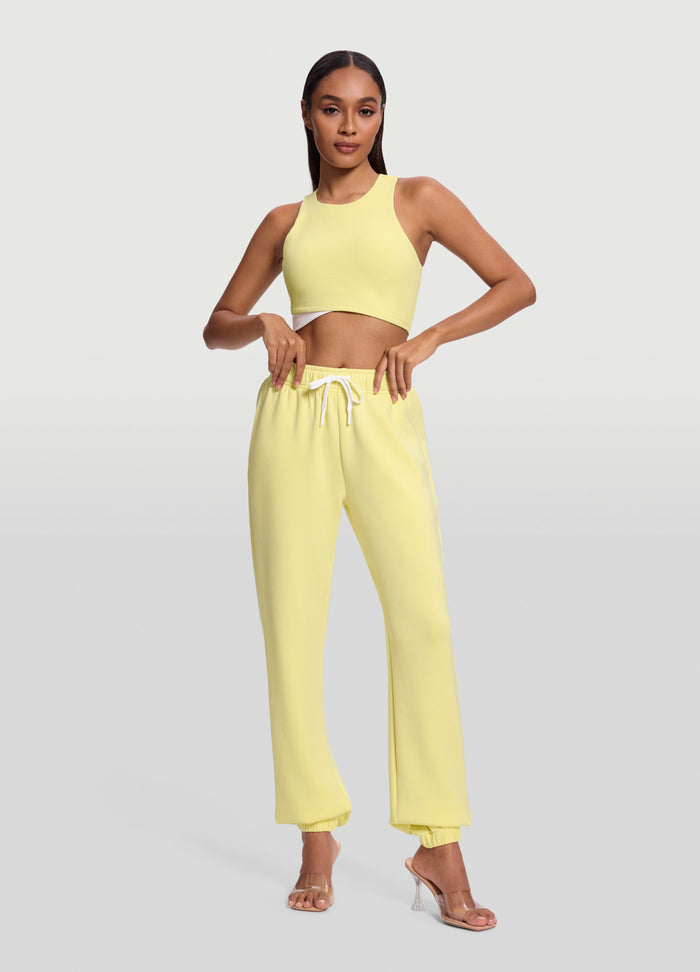 Soft Straight-Leg Sweatpants