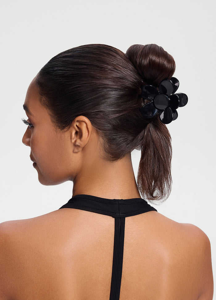 Flower-Shaped Hair Clip