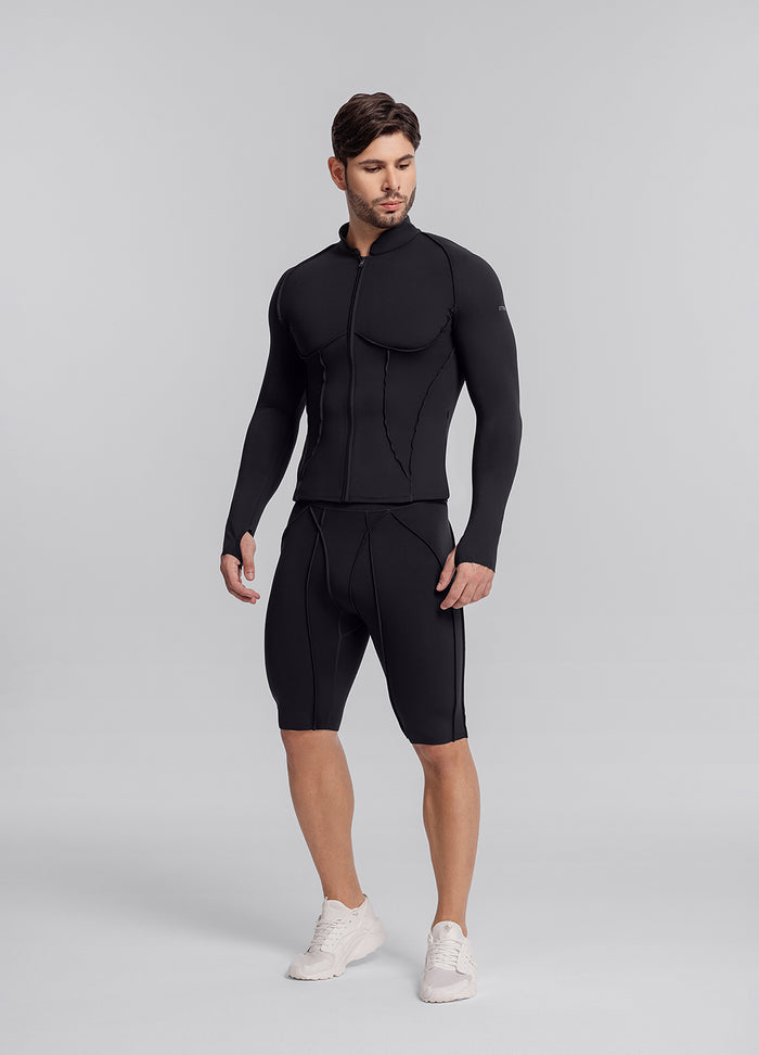 Contour Stitch Bike Shorts