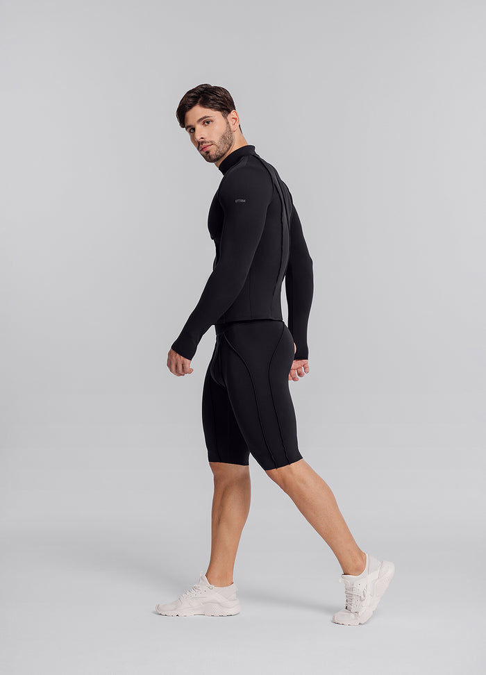 Contour Stitch Bike Shorts