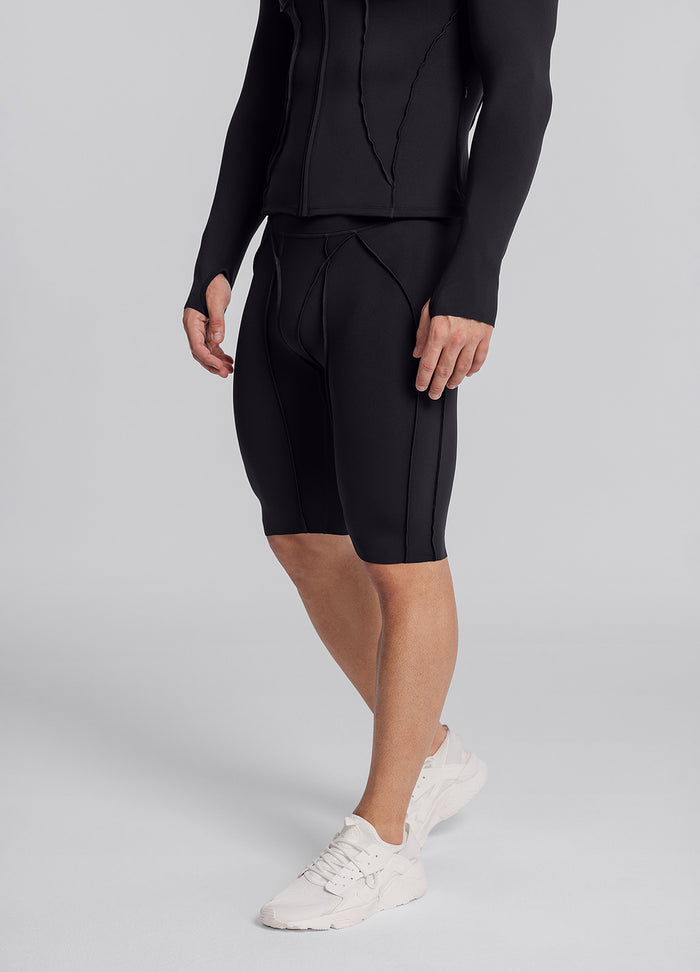 Contour Stitch Bike Shorts