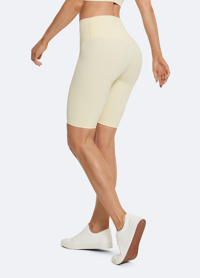 Fahrrad-Shorts, buttergelb